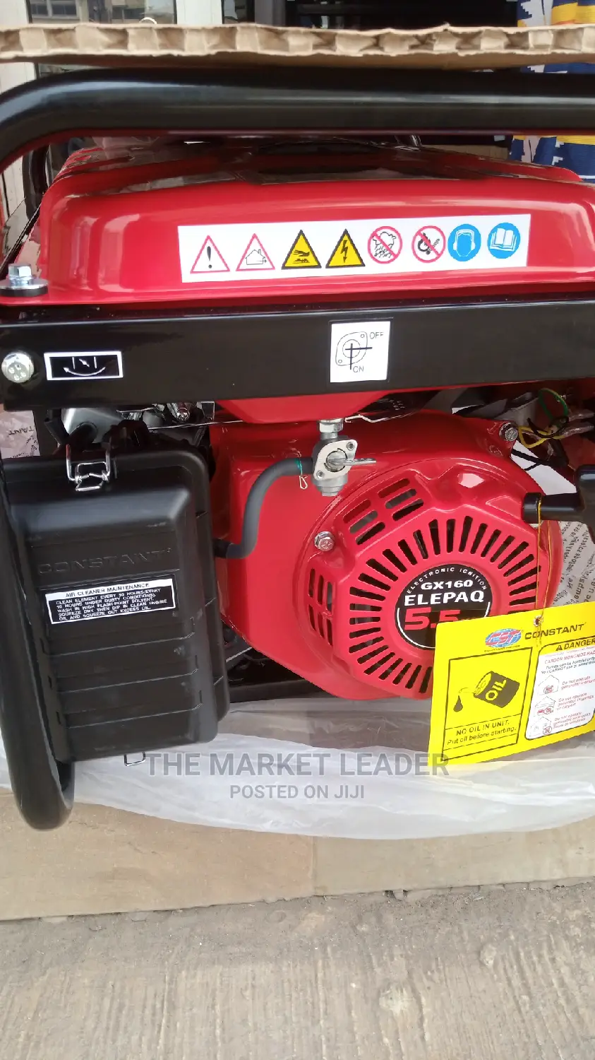 Elepaq 2.8kva Constant Generator Sv5800 Kick Start