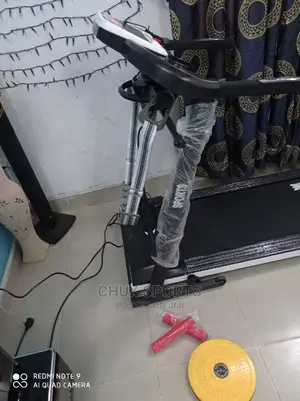 2hp Treadmill With Massager Dumbbell
