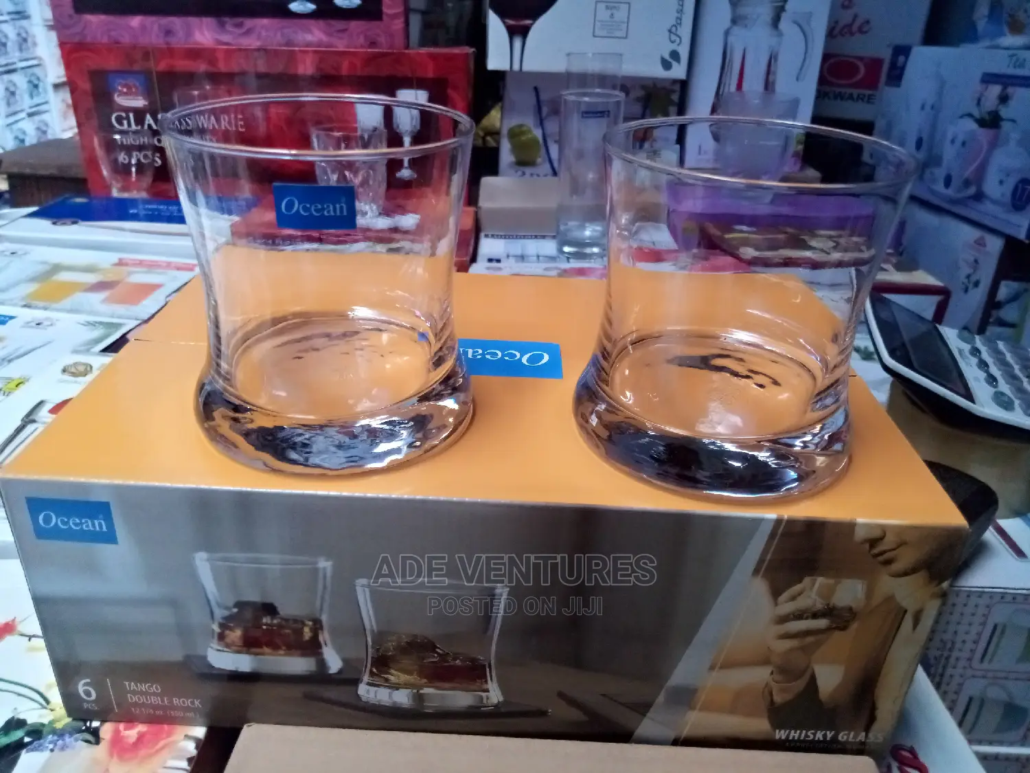 Tango Double Rock Glasses