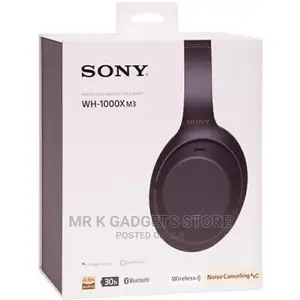 Sony Wh-1000xm3 Noise Cancelling Wirelessheadphon With Mic,3