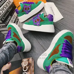 Naked Wolfe “Kosa” Green Brown Sneakers