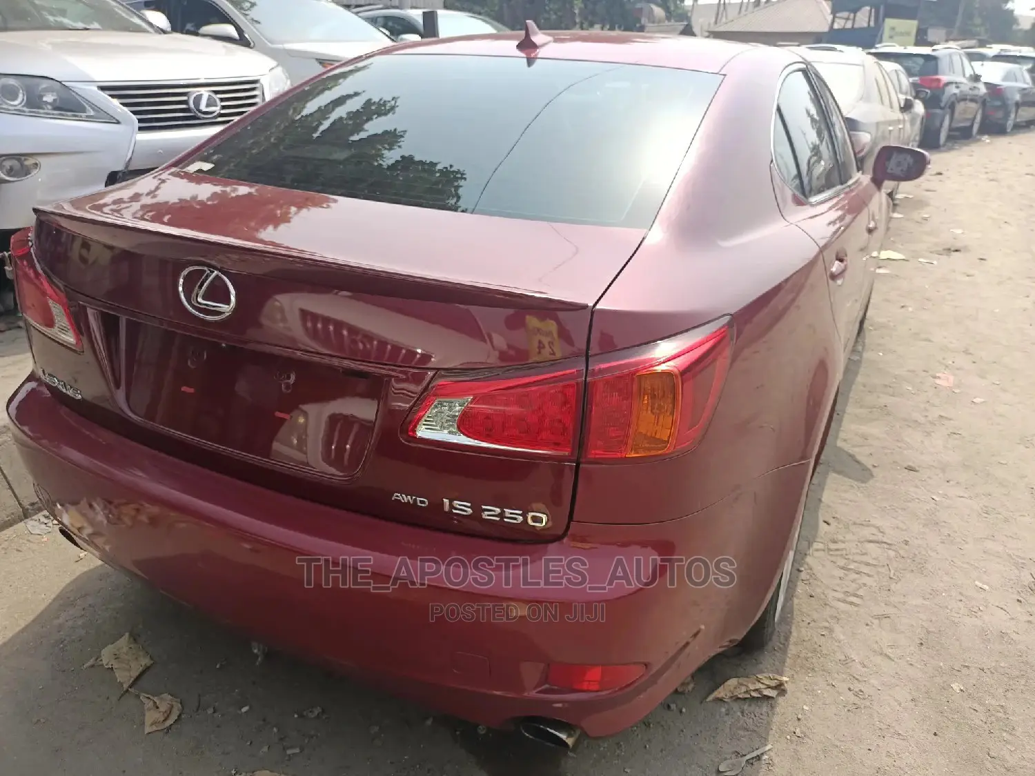 Lexus IS 250 AWD Automatic 2010 Red