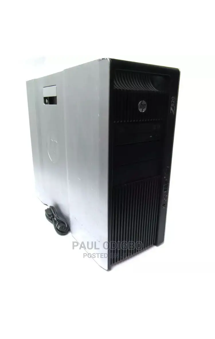 Desktop Computer HP Z820 32GB Intel Xeon 1T