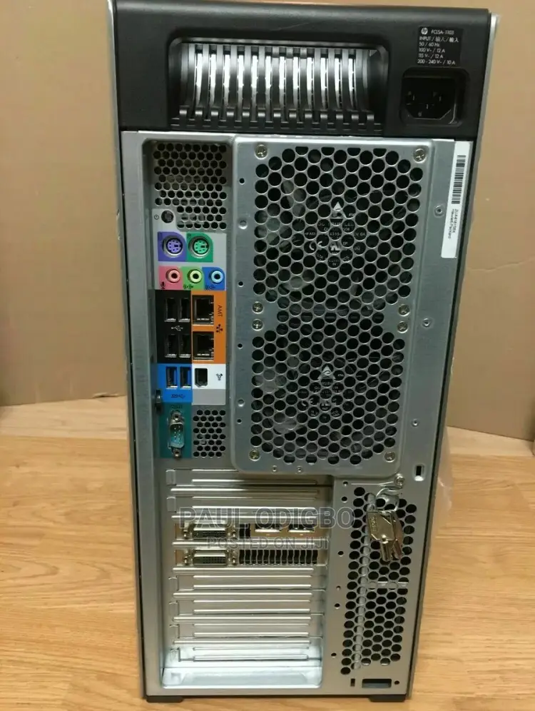 Desktop Computer HP Z820 64GB Intel Xeon SSD 1T