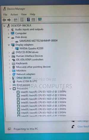 Desktop Computer Dell Precision 5820 32GB Intel Xeon SSD 1T