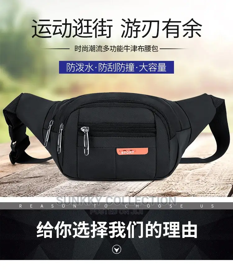 New Multi-Purpose Casual Chest and Waist Bag