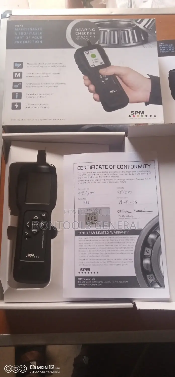 SPM BC200 Bearing Checker With Built-in Probe