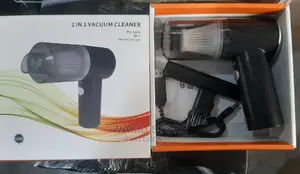 2 in 1 Rechargeable Portable Car Home Vacuum Cleaner