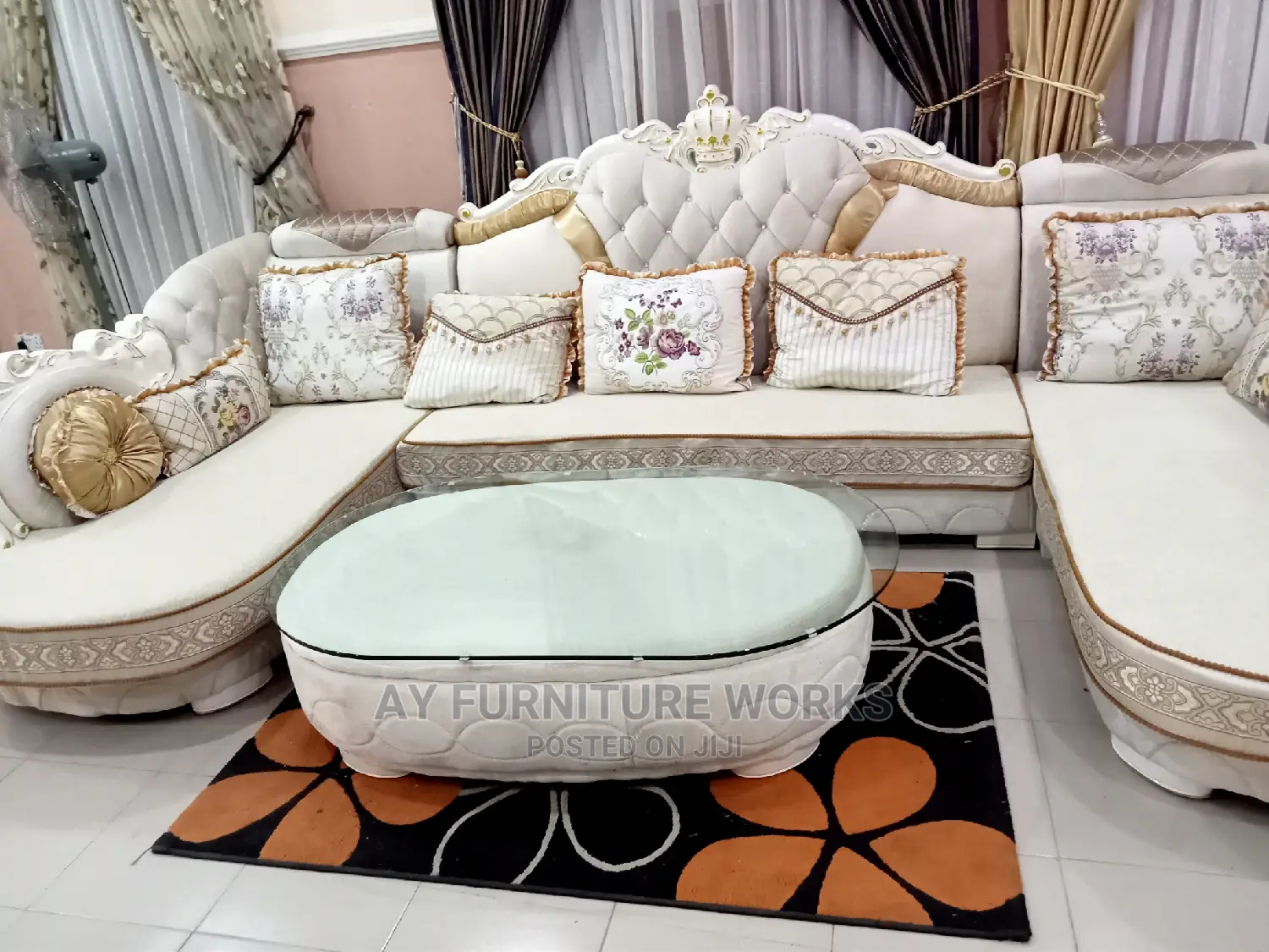 Set Of U Shape Royal Sofas