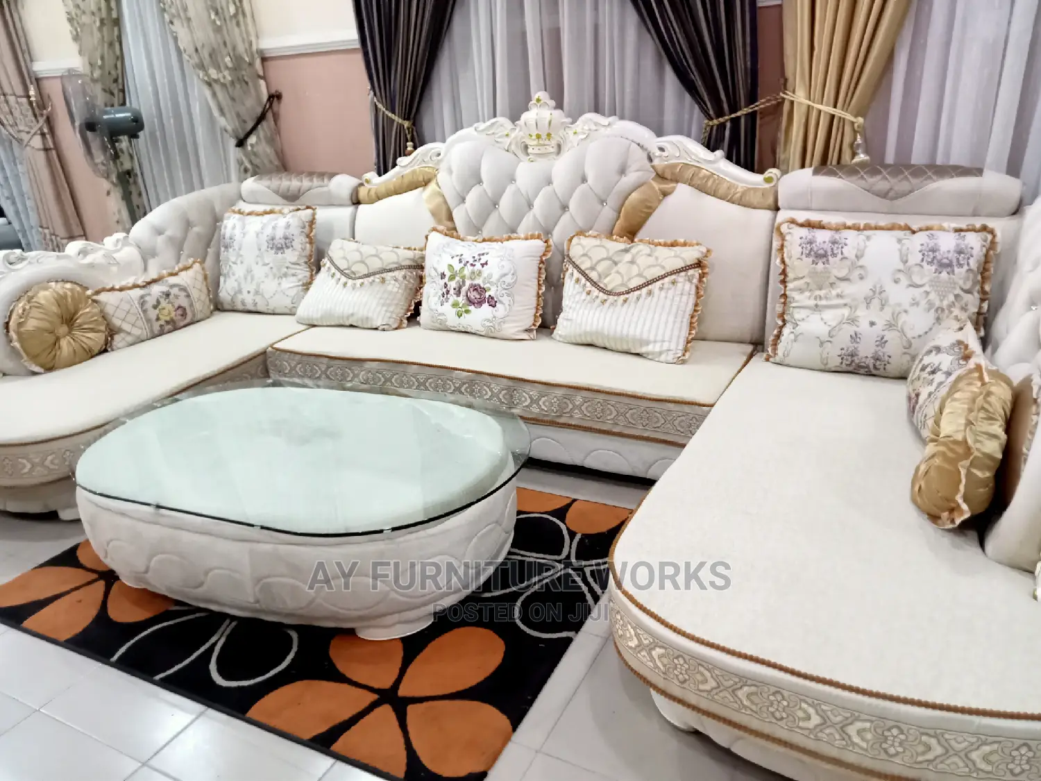 Set Of U Shape Royal Sofas