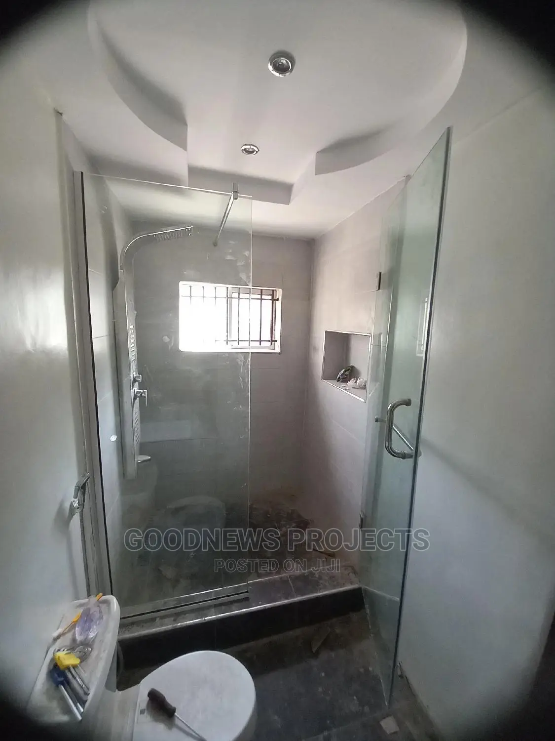 Toilet Shower Glass