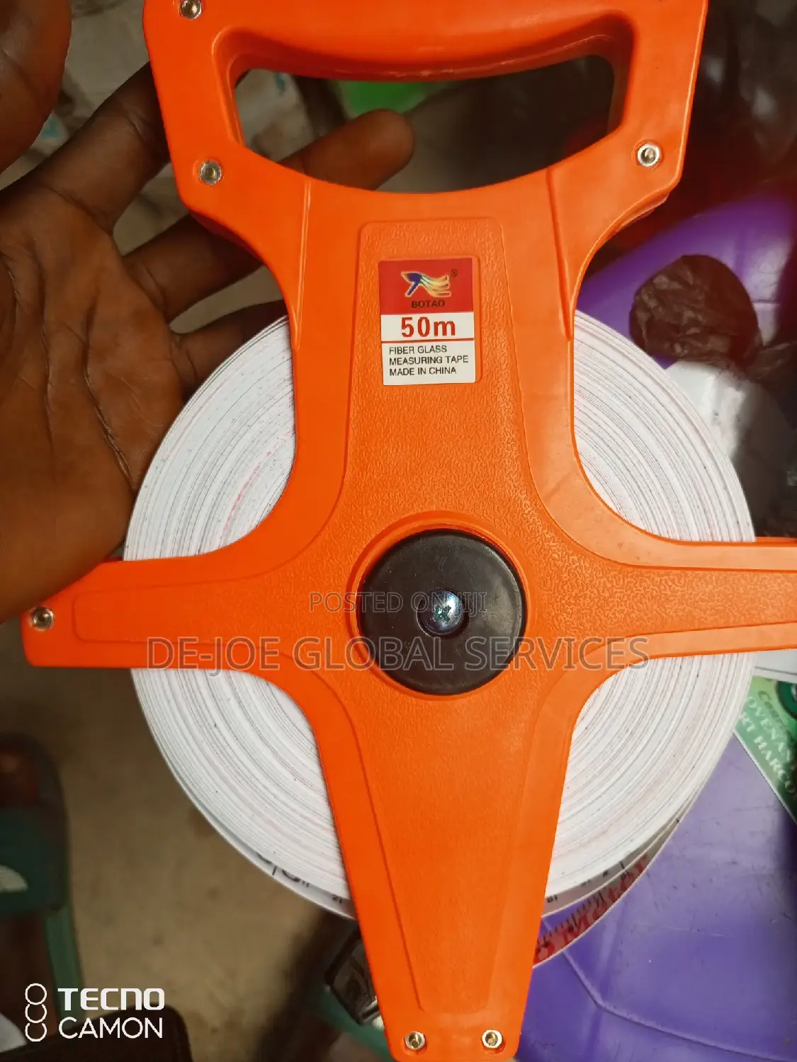 50meters Fiberglass Measuring Tape