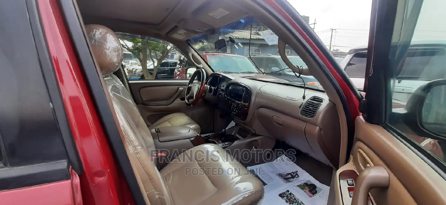 Toyota Sequoia 2004 Red