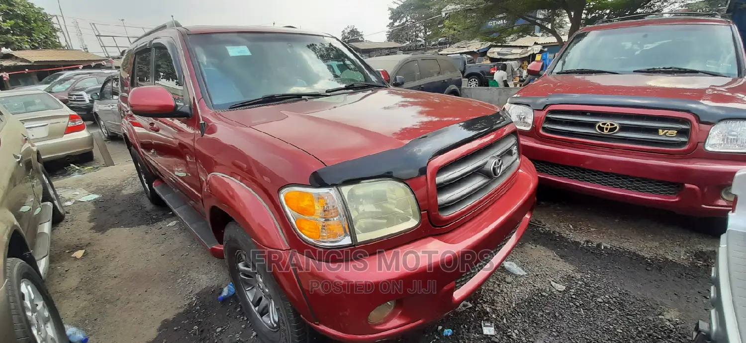 Toyota Sequoia 2004 Red