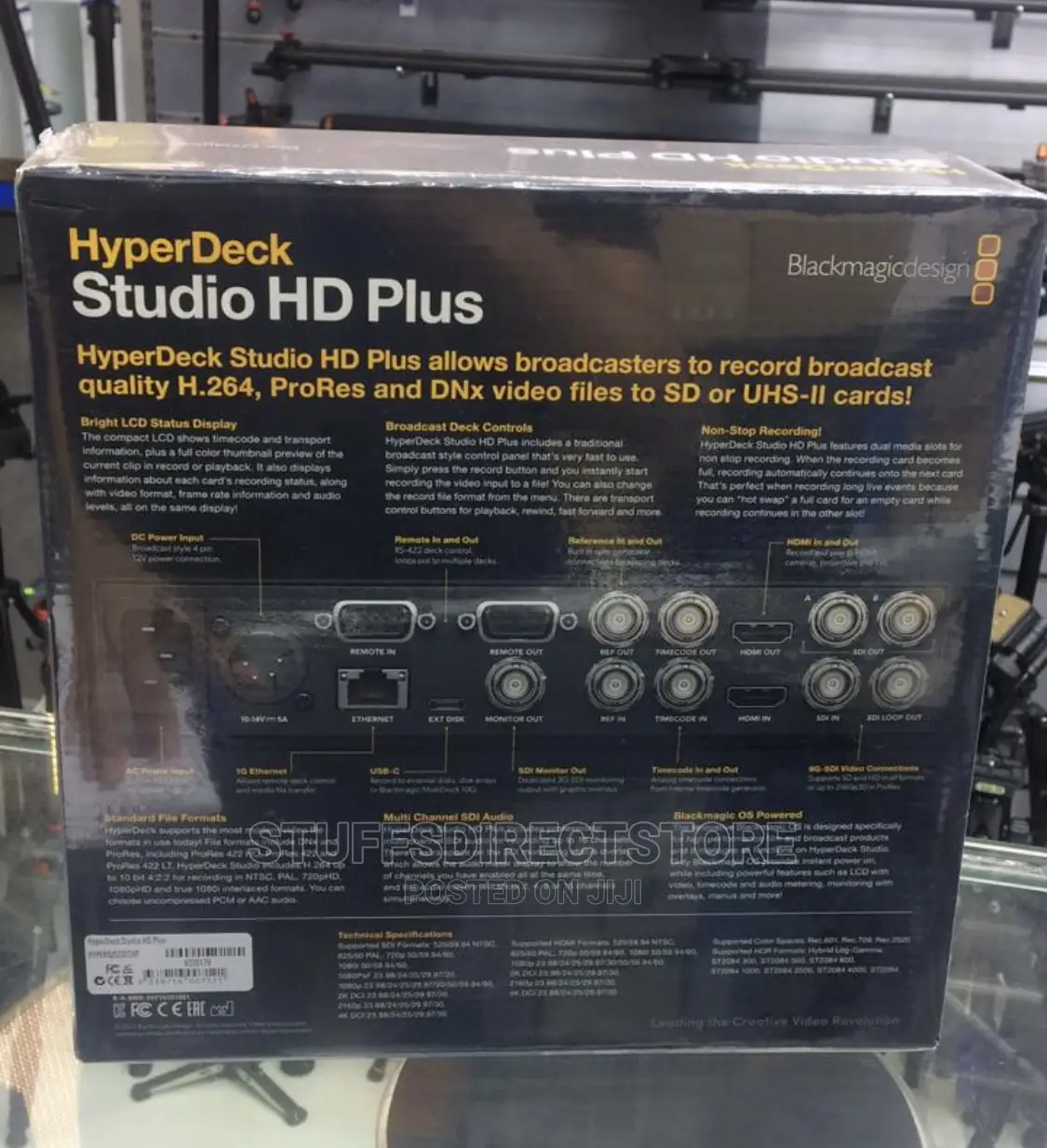 Blackmagic Design Hyperdeck Studio HD Plus