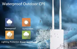 Waterproof Outdoor 4G LTE CPE Router With Lightning Protecti