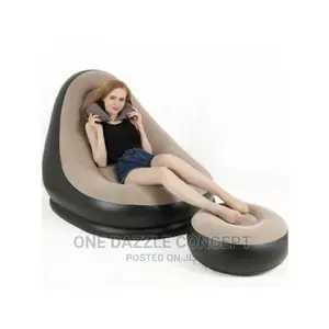 Inflatable Lounge Chair And Leg Rest
