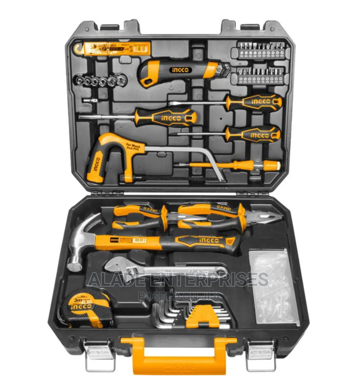 Ingco German Tools Box Set 117pcs