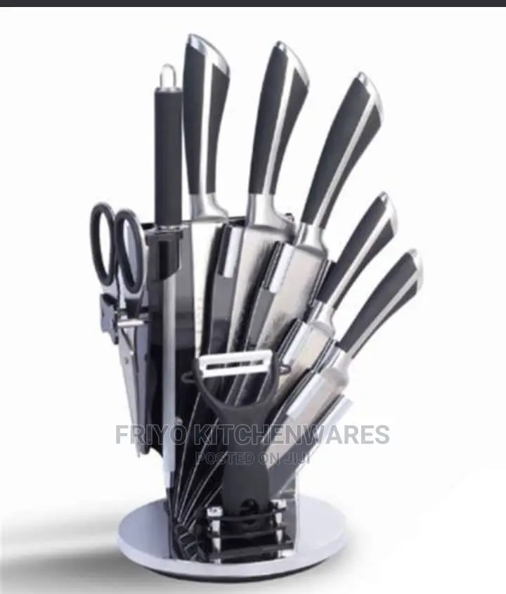 Original Knife Set With Stand