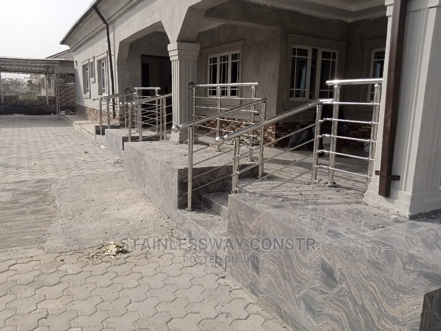 Stainless Railings at NNPC Estate at Lugbe