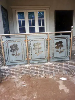 Stainless Designed Glass Railing@ Asokoro Axis