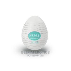 Male Masturbation Realistic Vagina Egg Masturbator