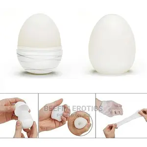 Male Masturbation Realistic Vagina Egg Masturbator