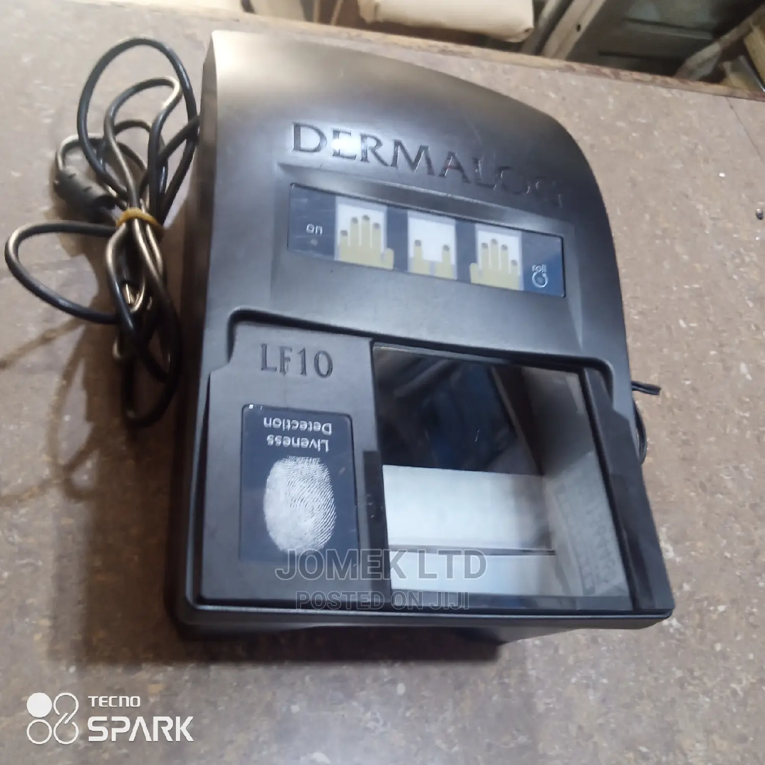 DERMALOG LF10 Is Optical Tenprint/Rolled Fingerprint Scanner