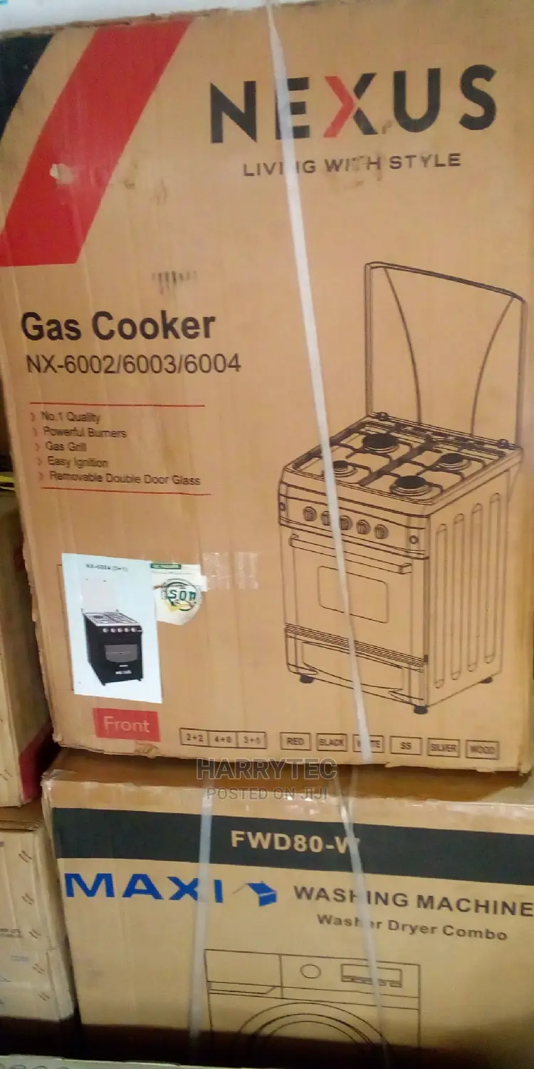 Nexus Gas Cooker All Gas With 2years Warranty
