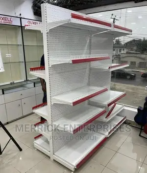 Supermarket Double Shelves