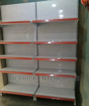Single Supermarket Shelves