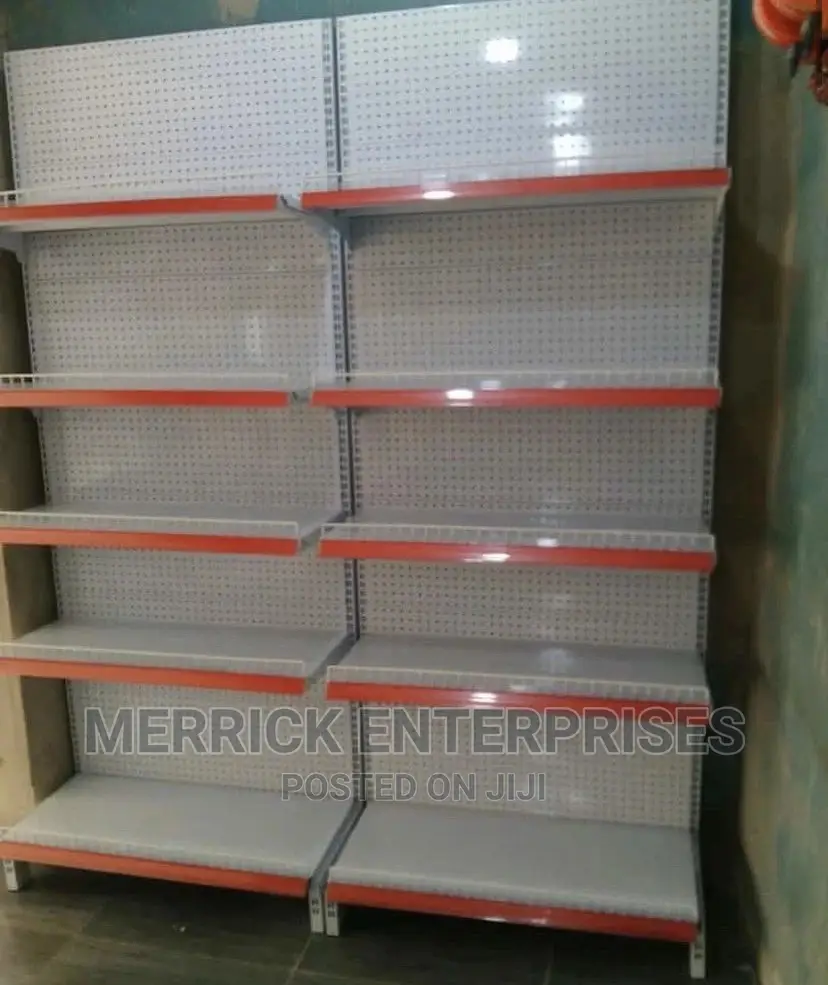Single Supermarket Shelves