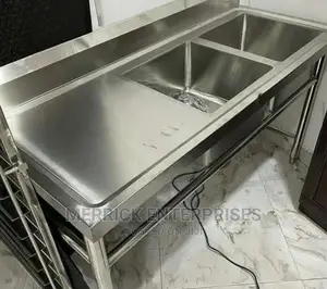 Commercial Sink With Side Table