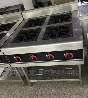 4burner Commercial Gas Cooker