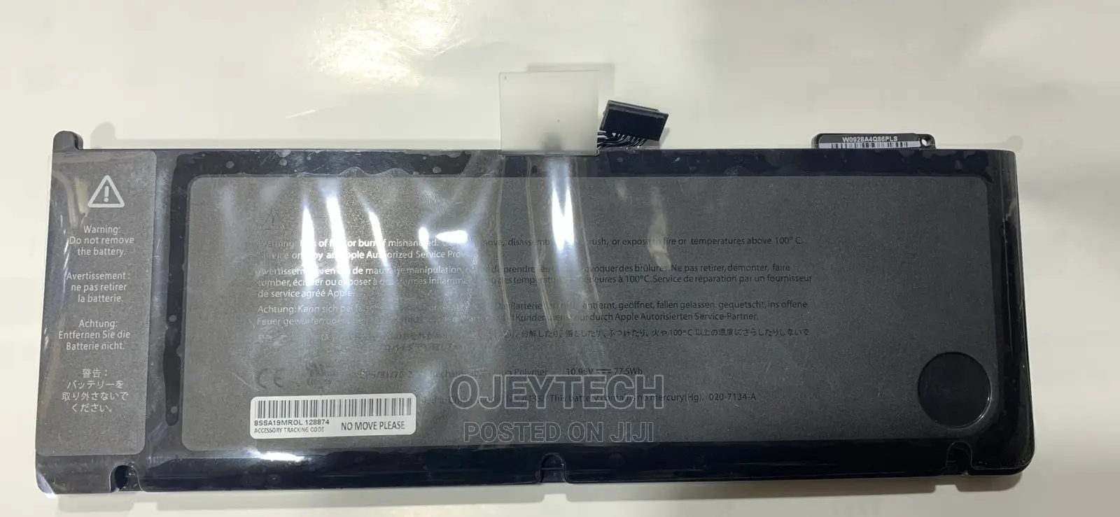 Macbook Pro 15” A1382 Battery