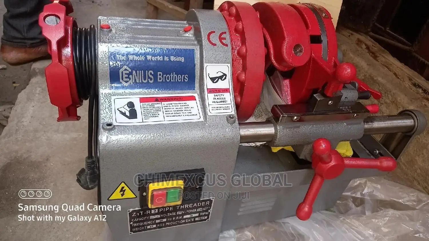Pipe Threading Machine/ Diazing Machine