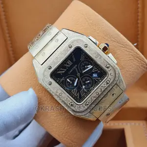 Photo - Cartier Chronograph Gold Chain Watch
