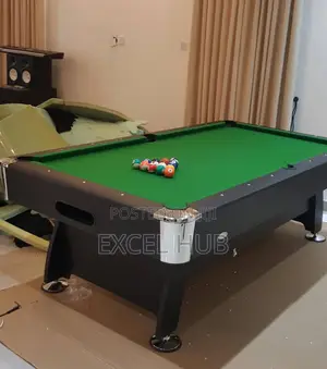 8ft Pool Table Nashua Green Felt With Silver Edges9