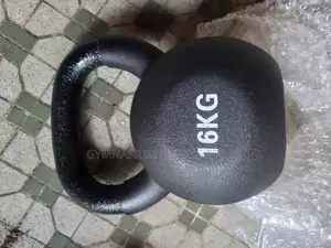 16kg Kettlebell Black 7