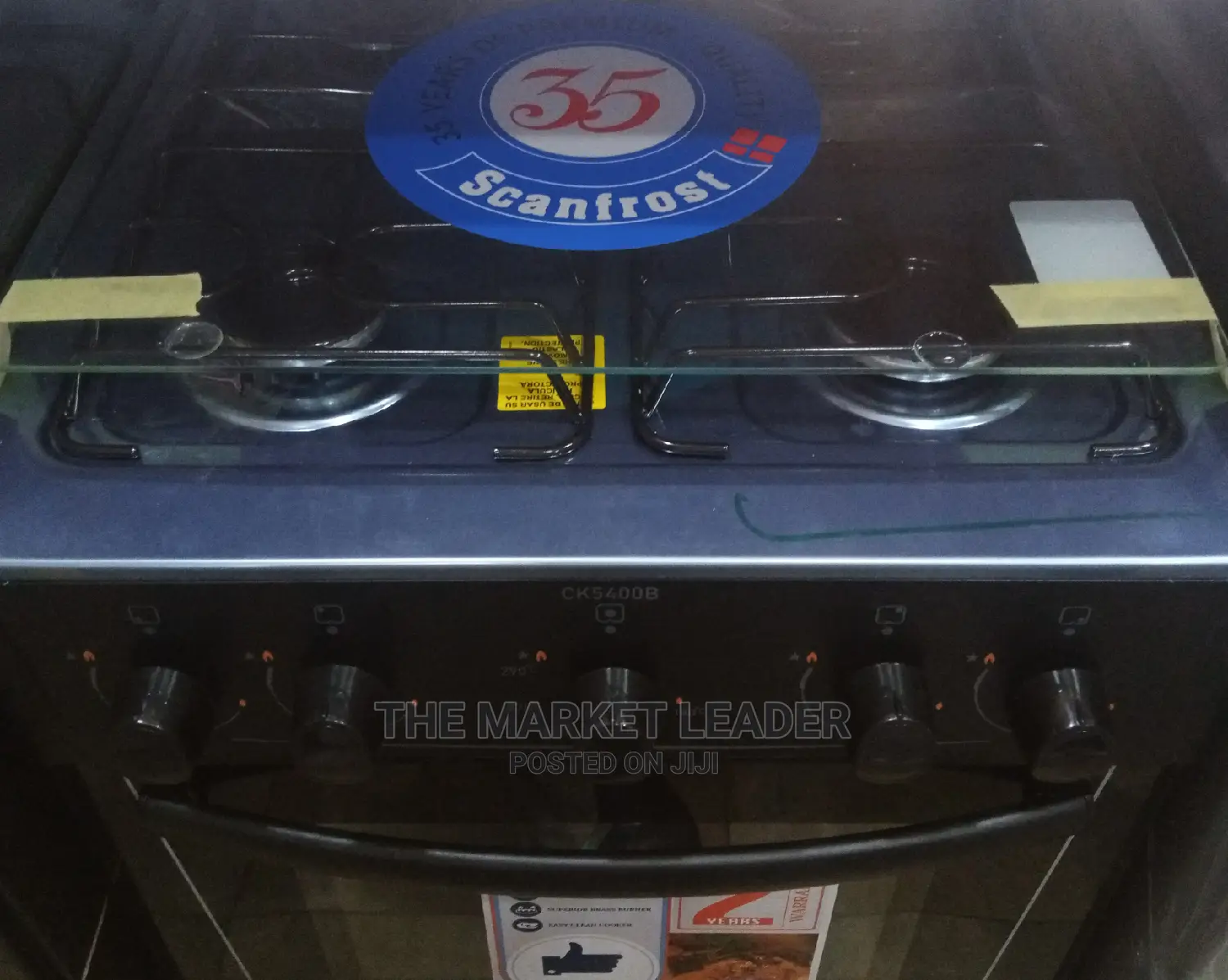 Scanfrost Gas Cooker – Sfck5400