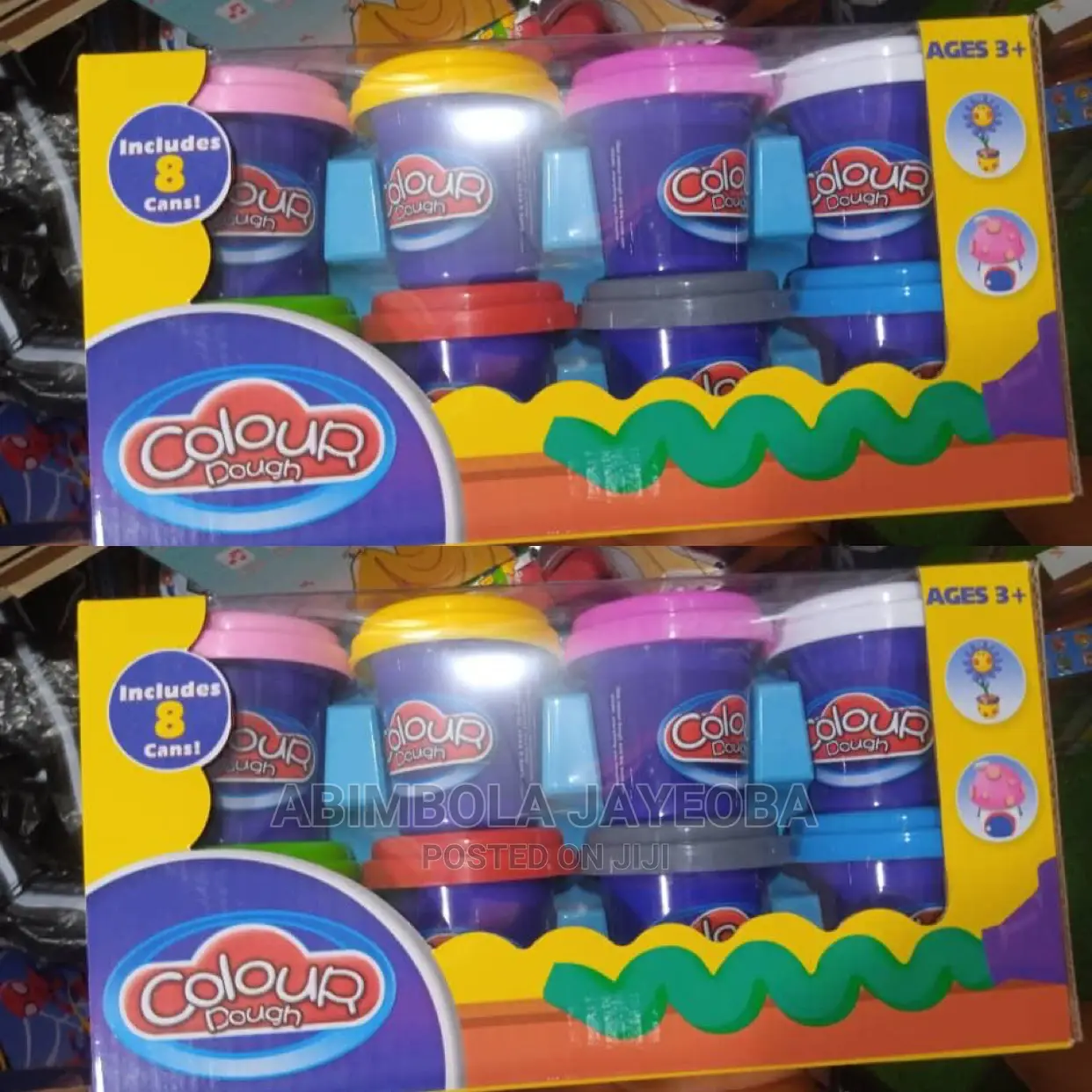 Color-Dough Modeling Compound 8 Pack Case of Colors
