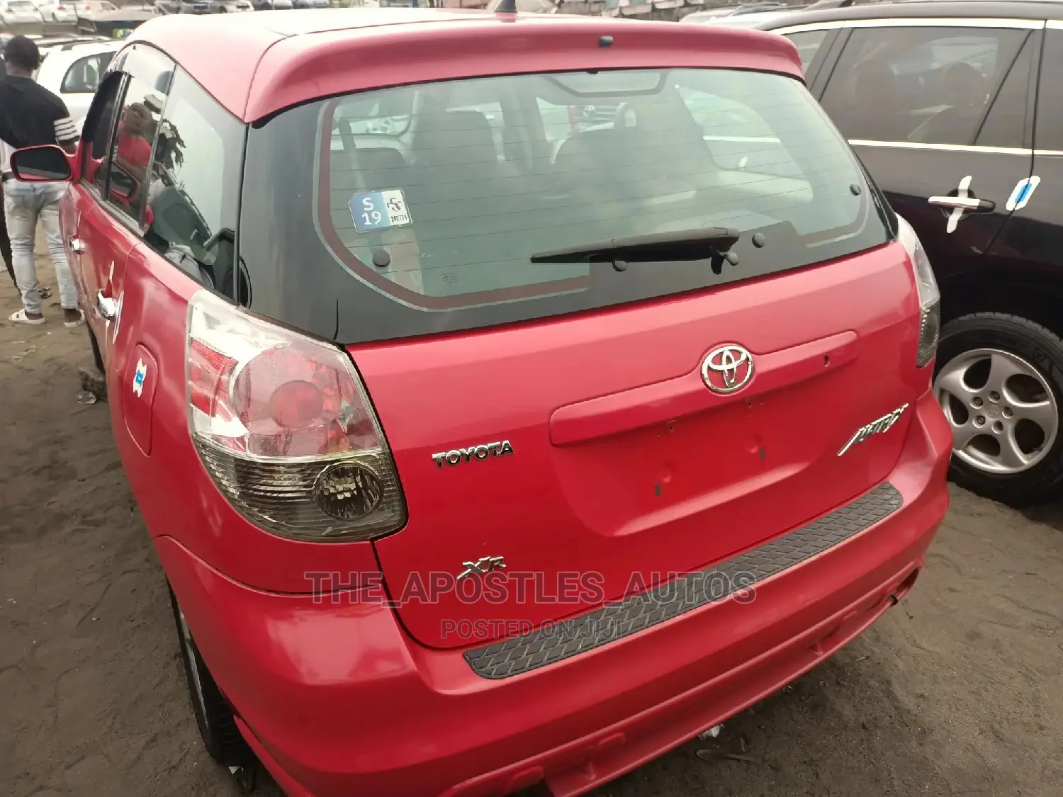 Toyota Matrix 2005 Red