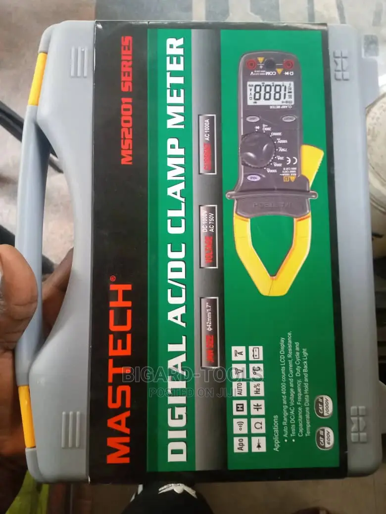 Ac/Dc Digital Clamp Meter Mastech