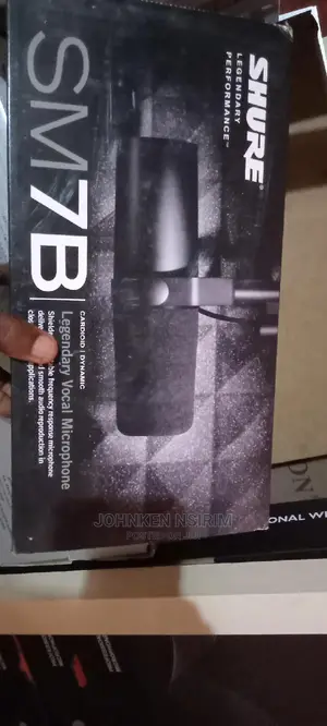 Photo - Original Shure SM 7B Condensed Mic