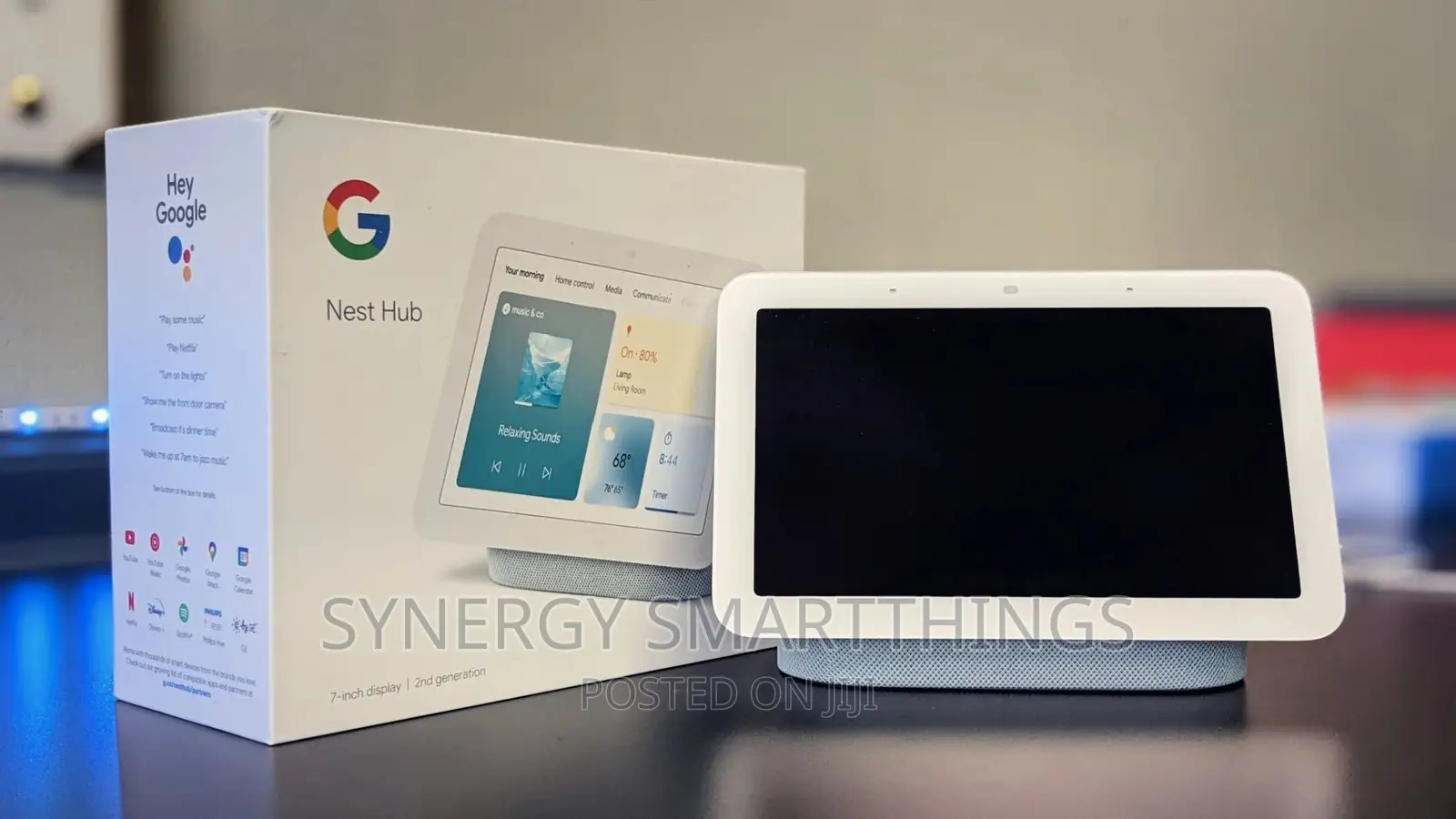 Google Nest Hub 2nd Gen - Smart Home Display With Googlehome