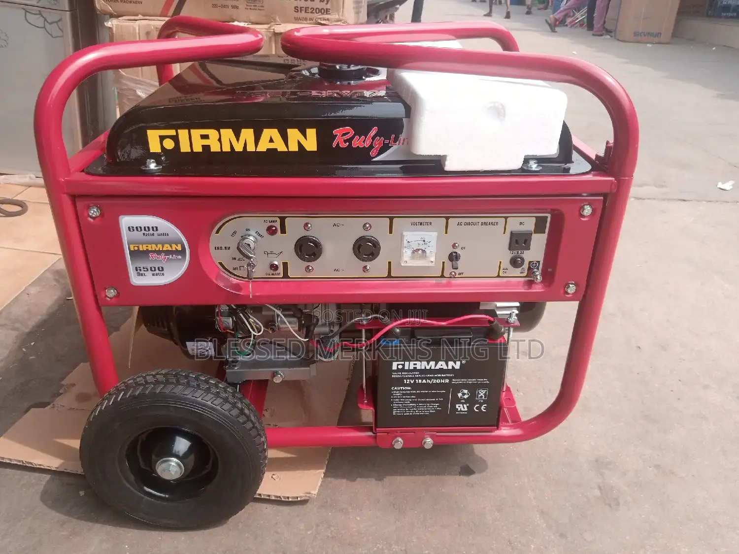Firman Petrol Generator 6.5kva Ruby-Line