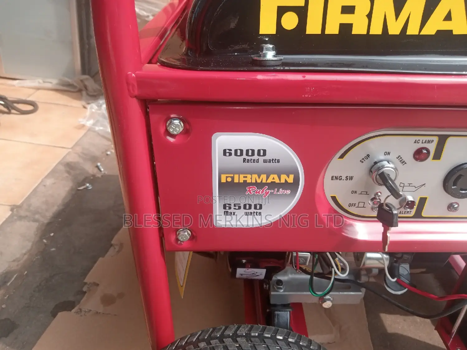 Firman Petrol Generator 6.5kva Ruby-Line