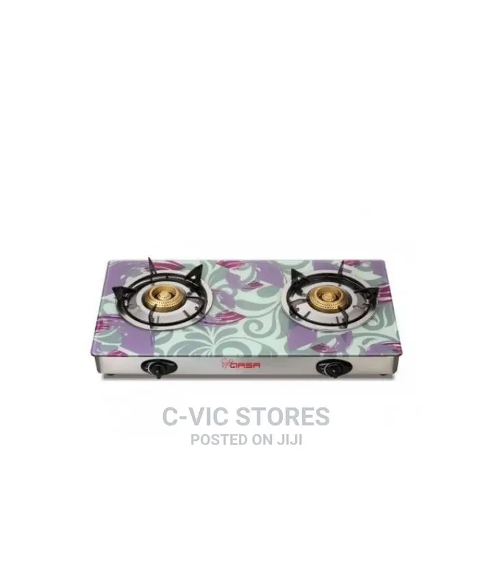 Qasa 2 Burner Table Top Gas Cooker