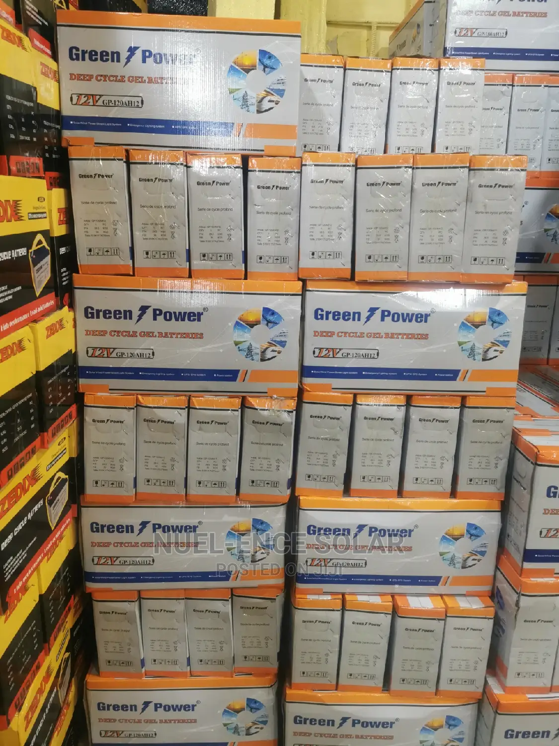 12v 120ah Green Power Deep Cycle Battery
