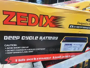 12v 150ah Zedix Deep Cycle Battery AGM
